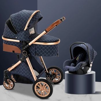 Bebelissimo - Carrito De Bebé Tres Piezas 3 En 1 - Silla De Paseo Para  Niños - Carricoche De 3 Piezas - 0-22kg - Nicea con Ofertas en Carrefour