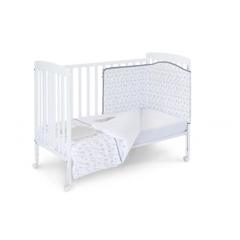 Cuna De Colecho 120 X60 Ikid Blanca Estrellas Y Nubes con Ofertas en  Carrefour