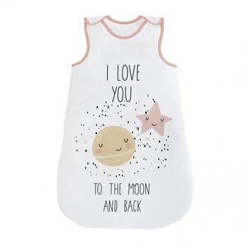 Saco De Dormir 70 Cm 100% Algodón Love To The Moon Tk