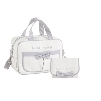 Bolso Mater + Cambiador Polypiel Lazo Naf Naf