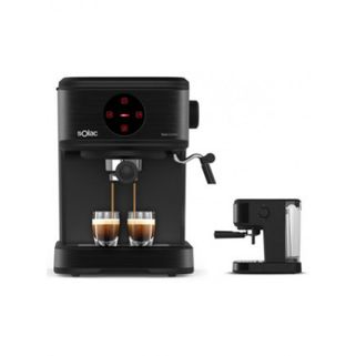 Cafetera Solac Express 20 Bares Negra Selector De Funcionamiento Tactil Autoapagado Deposito 15l