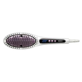 Moldeador De Pelo Solac Expert Ionic Brush Blanco