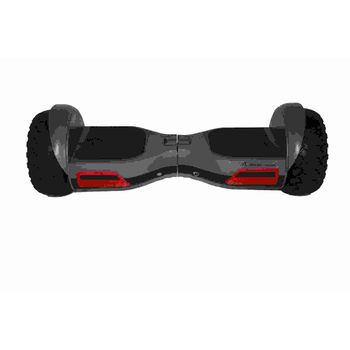 Hoverboard Self-balance Con Luces Led - 36v Negro-gris