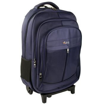 Maleta Mochila De Viaje 4 Ruedas Medidas: 46x38x22cm Color Negro con  Ofertas en Carrefour