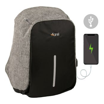 Mochila Para Portátil Con Cable Usb Medidas: 44x31x12cm Color Bicolor