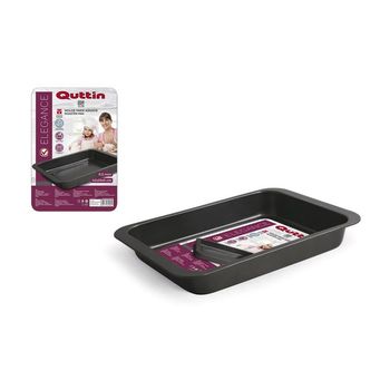 Bandeja Para Horno Antiadherente Quid Sweet Grey Acero Galvanizado (43 X 29  X 2 Cm) con Ofertas en Carrefour