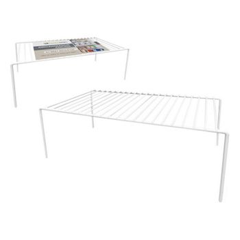 Organizador Para Armario De Cocina Confortime Metal Blanco (41,9 X 21 X 14,9 Cm)