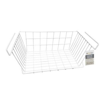 Bote Para Utensilios De Cocina Confortime Metal Blanco (12 X 20 Cm) con  Ofertas en Carrefour