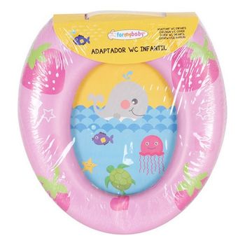 Art. 526200 Reductor Wc Para Niños Protector Para Salpicaduras Y Bonitos  Dibujos, Azul con Ofertas en Carrefour