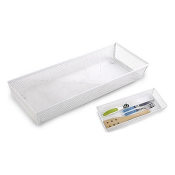 Organizador Para Cajones Confortime Metal Blanco