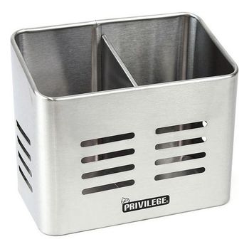 Bote Para Utensilios De Cocina Privilege Acero Inoxidable (16 X 9 X 13 Cm)