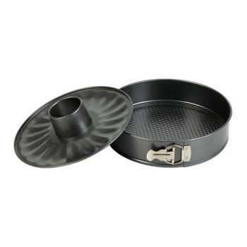 Molde para horno redondo Clip-Clap desmontable 24 cm Negro