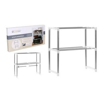 Estante Microwave Confortime Ajustable (24,5 X 62,5 X 47,6-80 Cm)