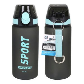 Bidón Deportivo Sport Bewinner Plástico 550 Ml