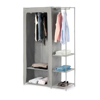 Armario Tnt Confortime Desmontable Gris 172x105x43 Cm