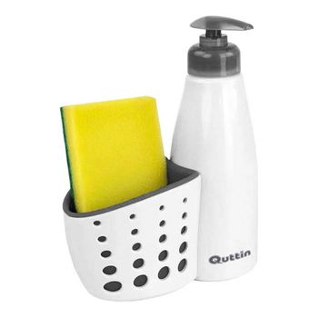 Organizador Quttin Blanco Plástico Utensilios De Limpieza (19 Cm)