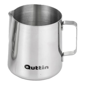 Lechera Quttin Plateado Acero Inoxidable (475 Ml)