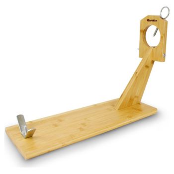 Jamonero De Madera Quttin Bambú (48,8 X 16,5 X 34 Cm)