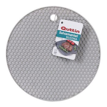 Mantel Antimanchas Hule Redondo Ã˜ 140 Cm Tablones Vino - Neoferr.. con  Ofertas en Carrefour