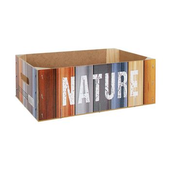 Caja De Almacenaje Confortime Nature 30 X 20 X 10 Cm Madera