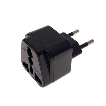 Cargador Universal 5v 2a Ac Dc 2 Pines Europeo Adaptador De Corriente Toma  Negro con Ofertas en Carrefour