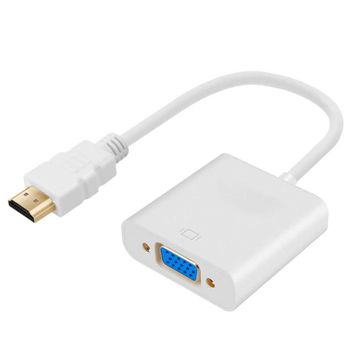 Ociodual Adaptador De Hdmi A Av, Blanco, Audio Estéreo Y Video 1080p  Pal/ntsc, Para Pc,tv con Ofertas en Carrefour