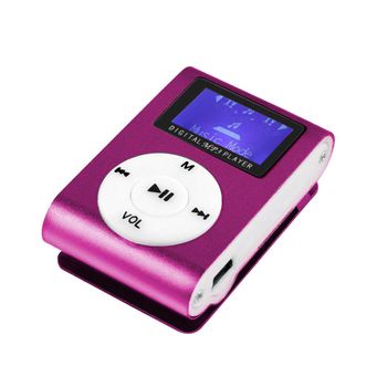 Mini Reproductor De Musica Mp3 ( Pantalla Lcd ) Con Clip Negro con Ofertas  en Carrefour