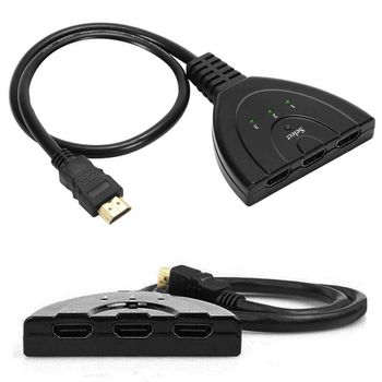 Splitter Hdmi 1 Entrée 2 Sorties Full Hd 1080p Compatible 3d Et Hdcp  Indicateur Led - Plug & Play à Prix Carrefour