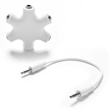 Receptor de Audio Inalámbrico Bluetooth 4.1 Jack 3.5mm Manos Libres Coche  Negro – OcioDual