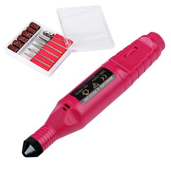 Ociodual Torno Pulidor Para Pulir Electrico Velocidad Variable 20000rpm De Uñas Manicura