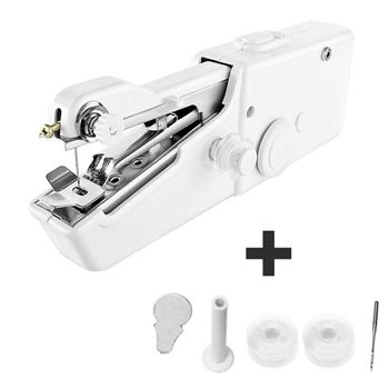 Ociodual Mini Máquina De Coser Manual Portátil Puntada Rápida Para Cortina Ropa Tela