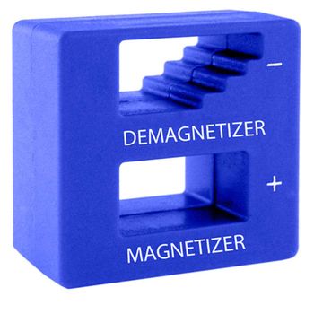 Ociodual Imantador Magnetizador Desmagnetizador Para Herramientas Destornilladores Azul