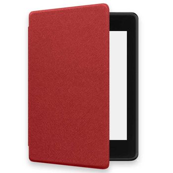 Ociodual Funda Libro Con Tapa Para Kindle Paperwhite Gen.10 2020 Resistente Al Agua Roja