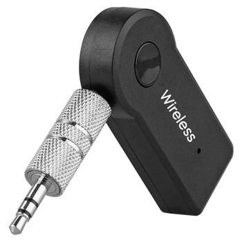 Ociodual Receptor De Audio Bluetooth Bt V3 Conector Aux Jack 3.5mm Manos Libres Batería Integrada