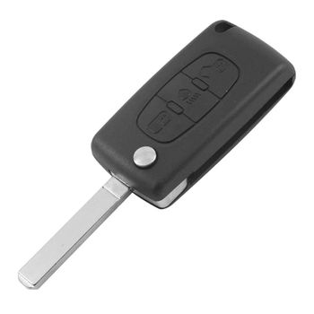 Peugeot Funda llave coche Negro