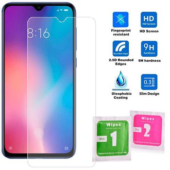 Protector De Pantalla Cristal Templado Premium 0,3mm 9h 2.5d | Compatible Xiaomi Mi 9  Ociodual