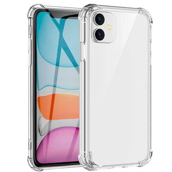 Funda Para Iphone 11 De Tpu Gel Shockproof Con Esquinas Reforzadas Antichoques Transparente Ociodual