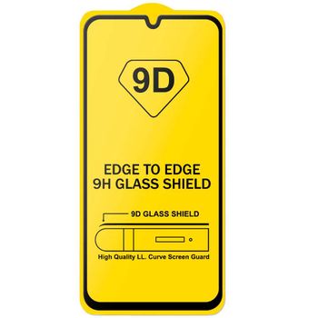 Protector De Pantalla Cristal Templado Compatible Con Samsung Galaxy A40 Sm-a405f | Borde Negro Ociodual