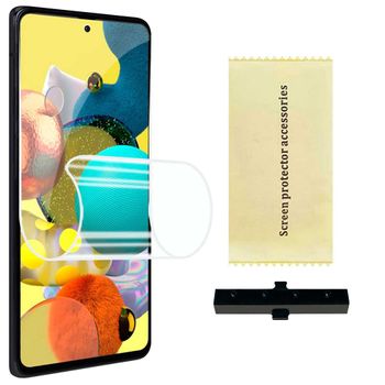 Protector De Pantalla Hidrogel Tpu Compatible Con Samsung Galaxy A51 5g | Lámina Flexible Ociodual