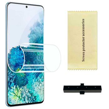 Protector De Pantalla Hidrogel Tpu Compatible Con Samsung Galaxy S20 Plus 5g | Lámina Flexibe Ociodual