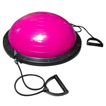 Ociodual Entrenador De Equilibrio 58cm Rosa Balance Trainer Fitball Pelota De Gimnasia Pilates