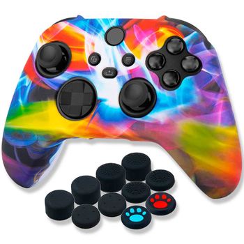 Funda De Silicona Compatible Con Mando Ps4/slim/pro Skull Graffiti Carcasa  Anti Caídas Golpes Ociodual con Ofertas en Carrefour