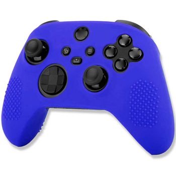 Funda de Silicona Compatible Con Mando PS4/Slim/PRO Tricolor Azul Carcasa  Anti Caídas Golpes Goma Flexible Suave – OcioDual