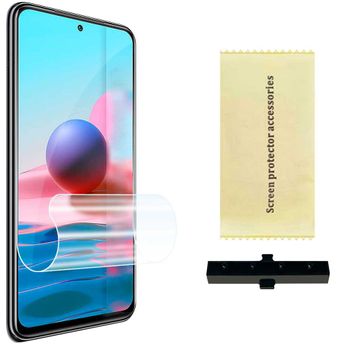 Protector De Pantalla Completo De Hidrogel Compatible Con Xiaomi Redmi Note 10/10s | Ociodual