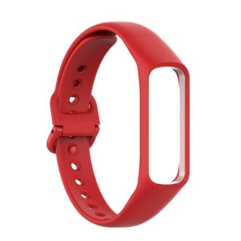 Ociodual Correa De Repuesto, Color Rojo, Compatible Con Samsung Galaxy Fit 2 Banda Recambio