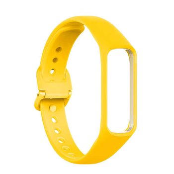 Ociodual Correa De Repuesto, Color Amarillo, Compatible Con Samsung Galaxy Fit 2 Banda Recambio