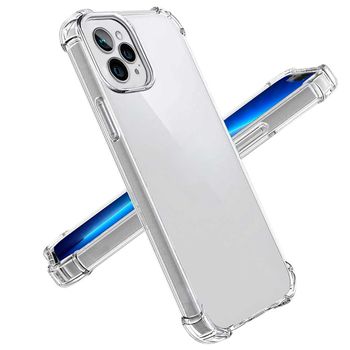 Funda Para Iphone 13 Pro De Tpu Gel Shockproof Con Esquinas Reforzadas Antichoques Transparente Ociodual