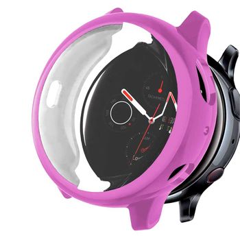 Ociodual Funda Protectora De Tpu Compatible Con Samsung Galaxy Watch Active 2 44 Mm, Color Violeta