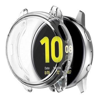 Ociodual Funda Protectora De Tpu Compatible Con Samsung Galaxy Watch Active 2 44 Mm, Transparente