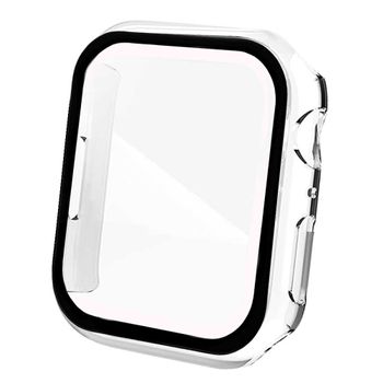 Ociodual Protector Con Cristal Templado Compatible Con Apple Watch 6/se/5/4 (44mm) Transparente